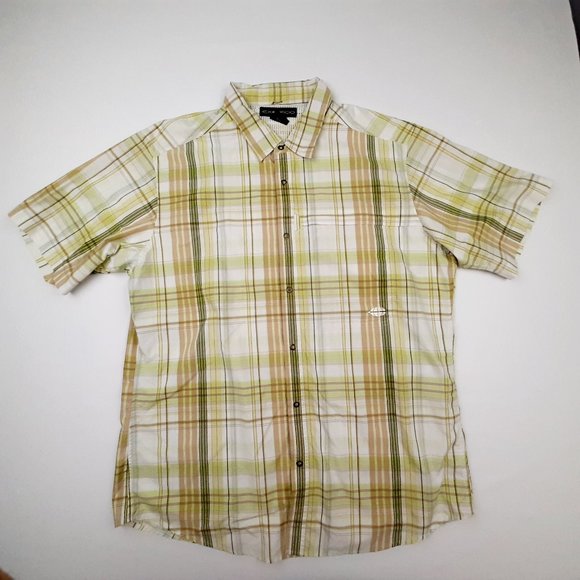 Exofficio Mens Outdoor Snap Button Shirt Short Sle - Picture 1 of 7
